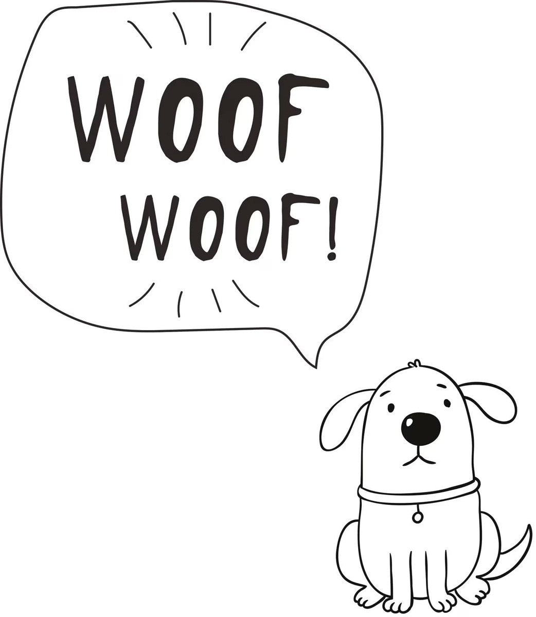 Securit window stencils - 3 x A3 - Pets