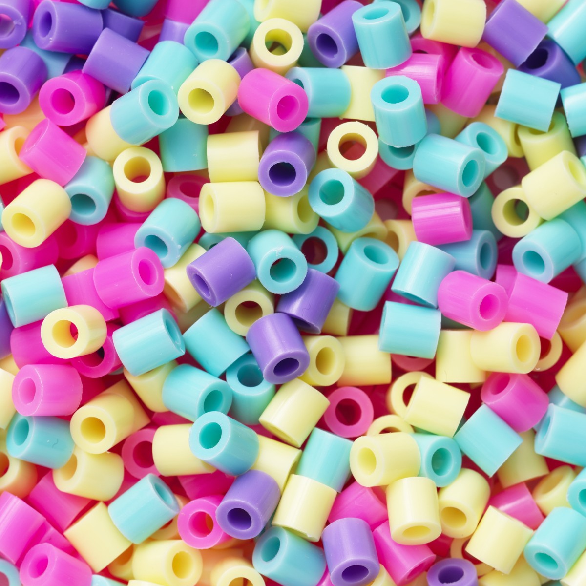 Panduro strijkkralen - 1000 stuks - 68 mix bubblegum