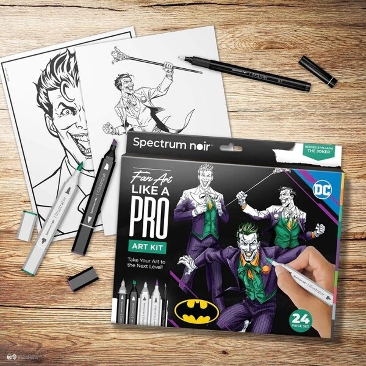 Spectrum Noir Fan Art Like a Pro Art Kit - The Joker