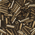 TOHO Bugle kralen - 6 mm - #221 donkergoud