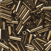 TOHO Bugle kralen - 6 mm - #221 donkergoud