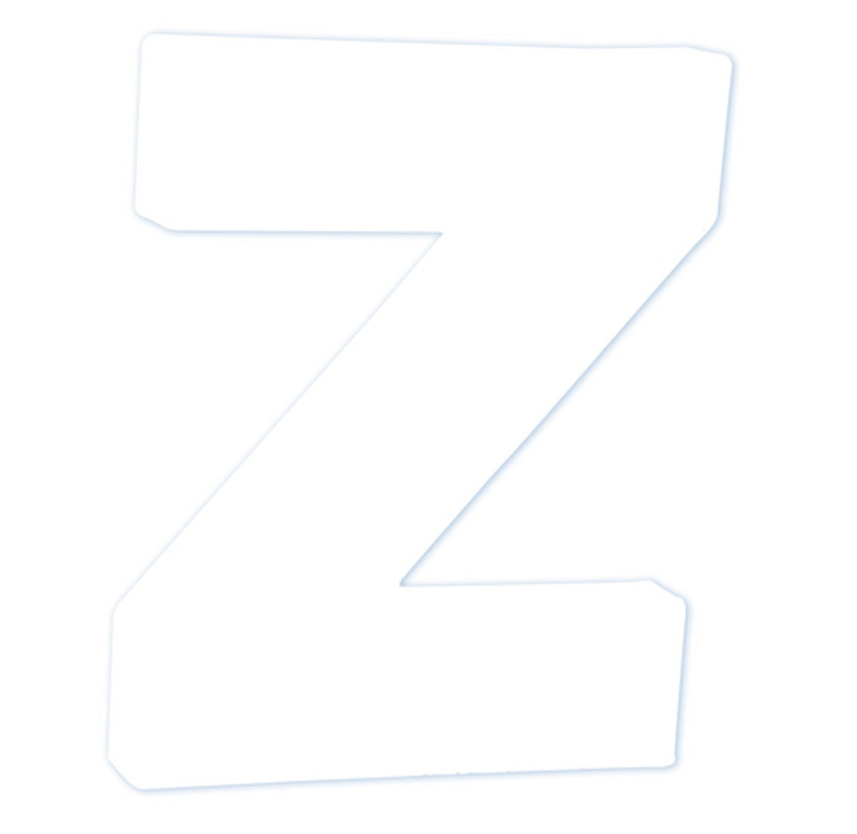 Décopatch - staande letter - 12 cm - Z