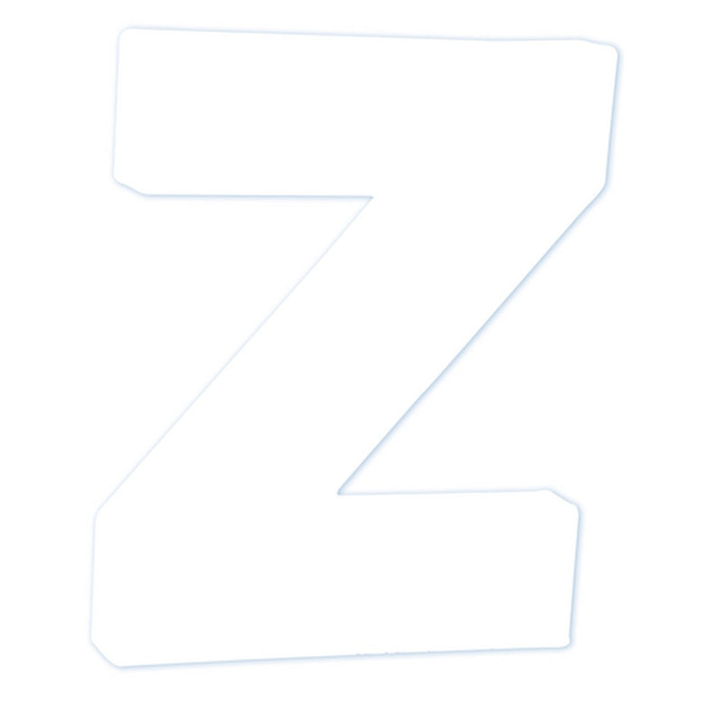 Décopatch - staande letter - 12 cm - Z