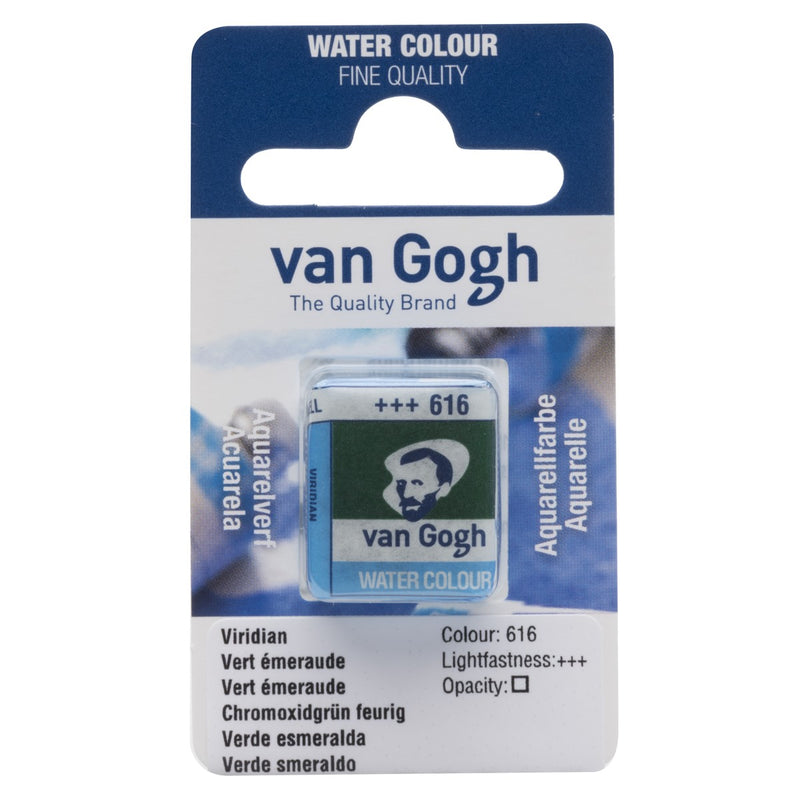 van Gogh aquarelverf - napje - vert émeraude 616