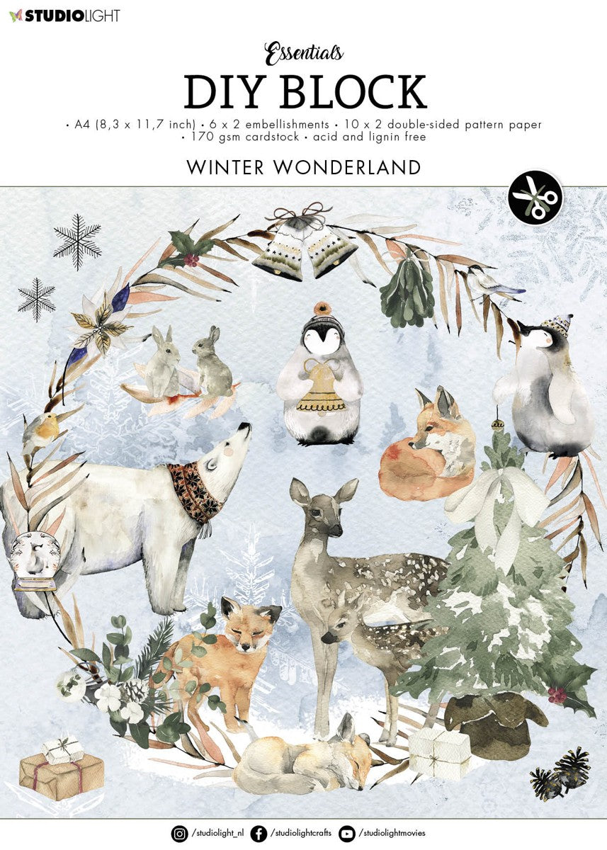 SL Essentials - DIY block - #11 - Winter Wonderland