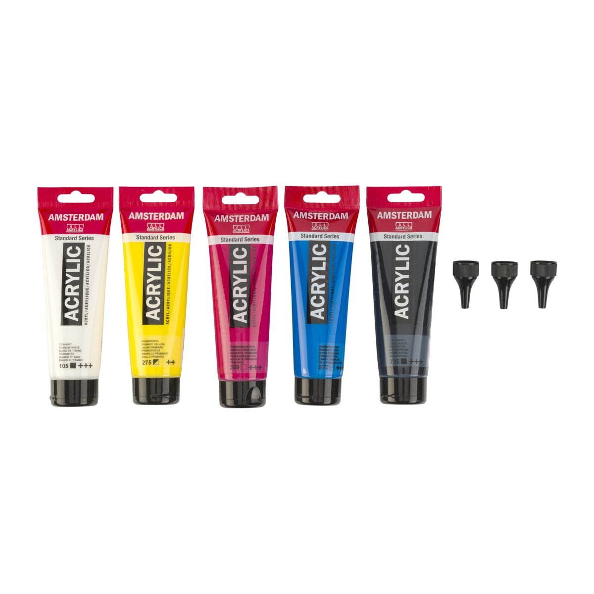 Amsterdam acrylverf set - 120 ml - primair