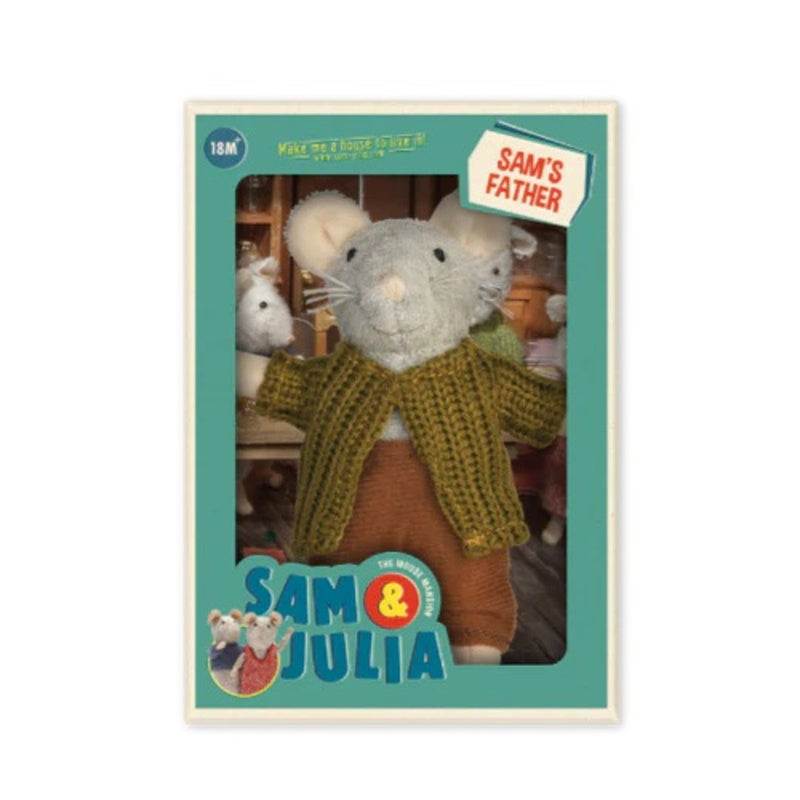 Het Muizenhuis - knuffeltje Sam's vader