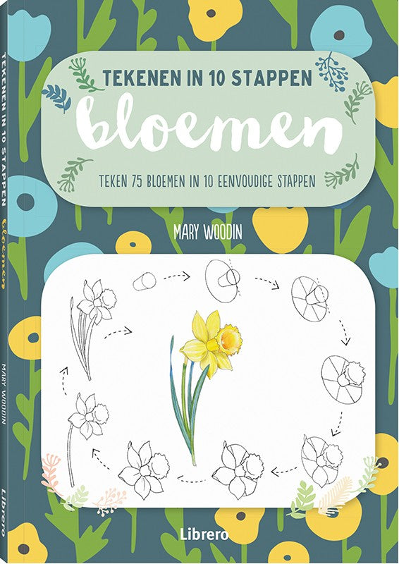 Boek - Tekenen in 10 Stappen - Bloemen