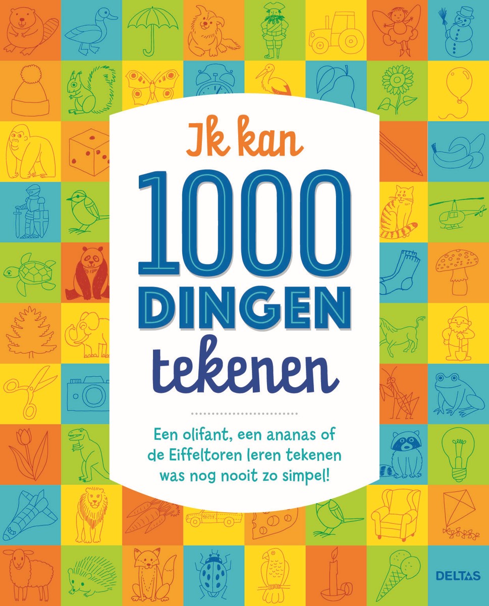 Boek - Ik kan 1000 dingen tekenen