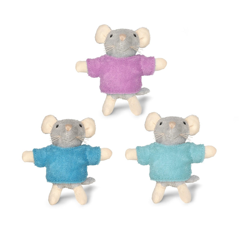 Het Muizenhuis - knuffeltjes de drieling