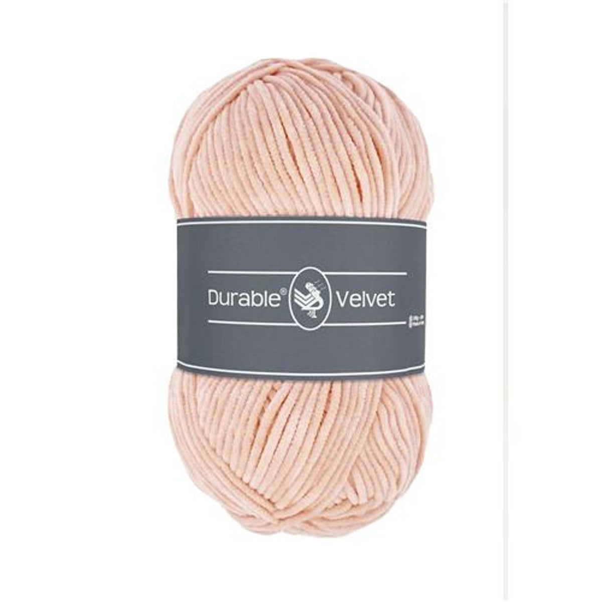 Durable Velvet garen - 100 gram - 2192 bleekroze