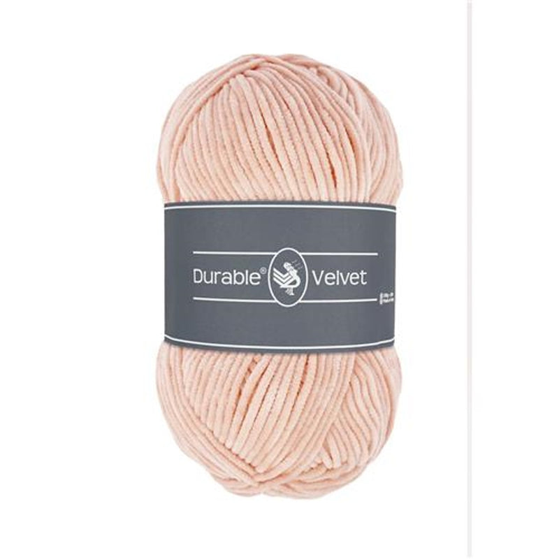 Durable Velvet garen - 100 gram - 2192 bleekroze