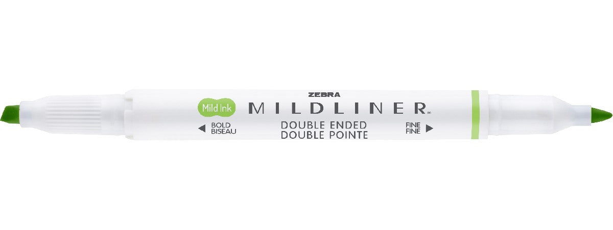 Zebra Mildliner - highlighter - felgroen