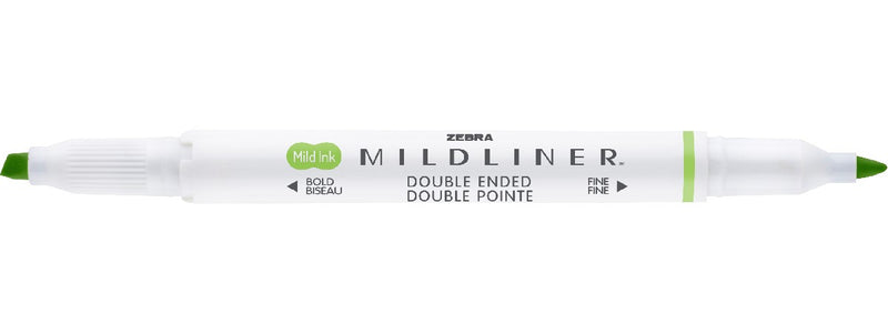 Zebra Mildliner - highlighter - felgroen
