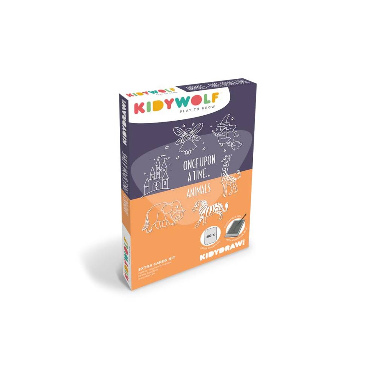 Kidydraw mini refill - er was eens... & dieren
