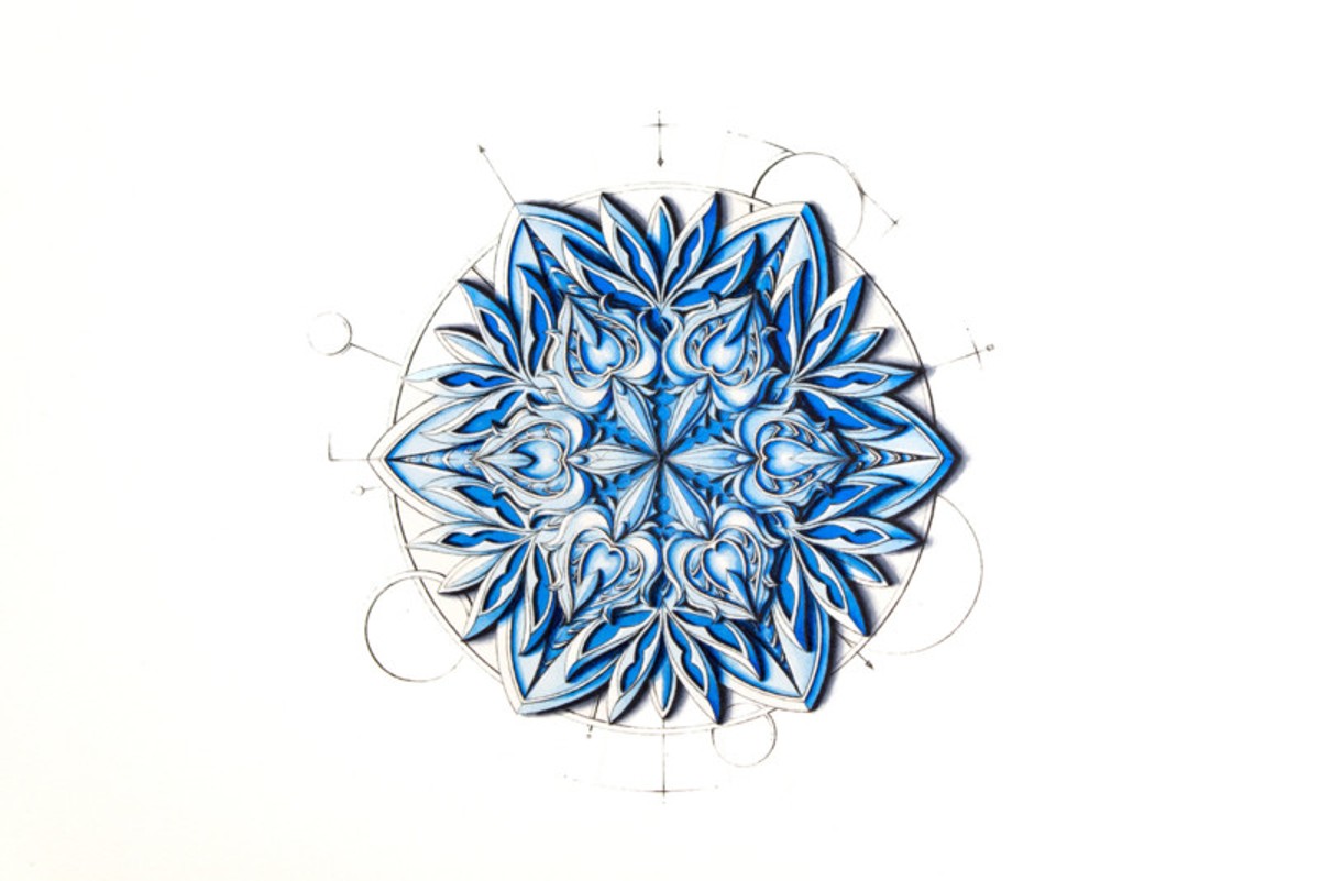 Spectrum Noir discovery kit - blended mandalas