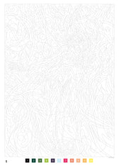 Kleurboek - Kleuren op nummer voor volwassenen - Disney Classics 1