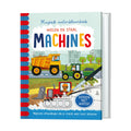 Kleurboek - Magisch waterkleurboek - machines