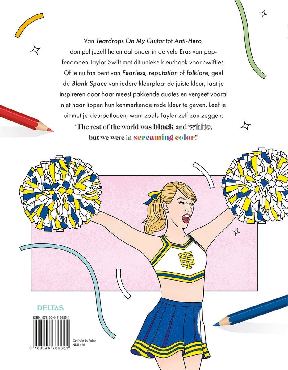 Kleurboek - Taylor Swift kleurboek voor echte fans