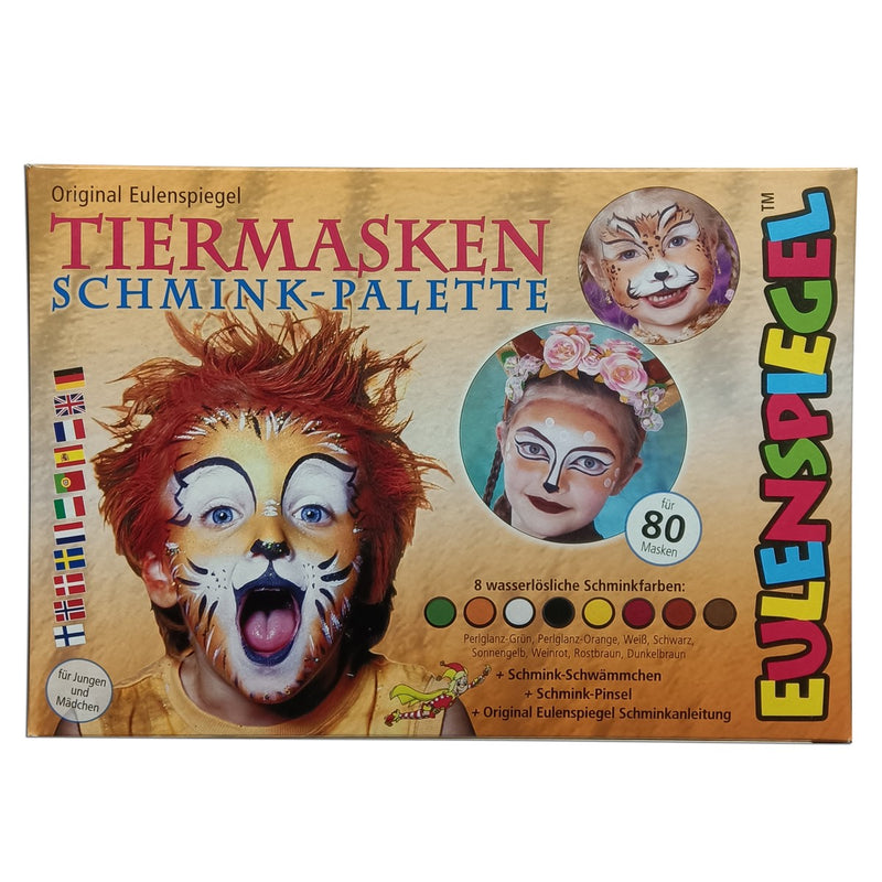 Schmink set - wilde dieren