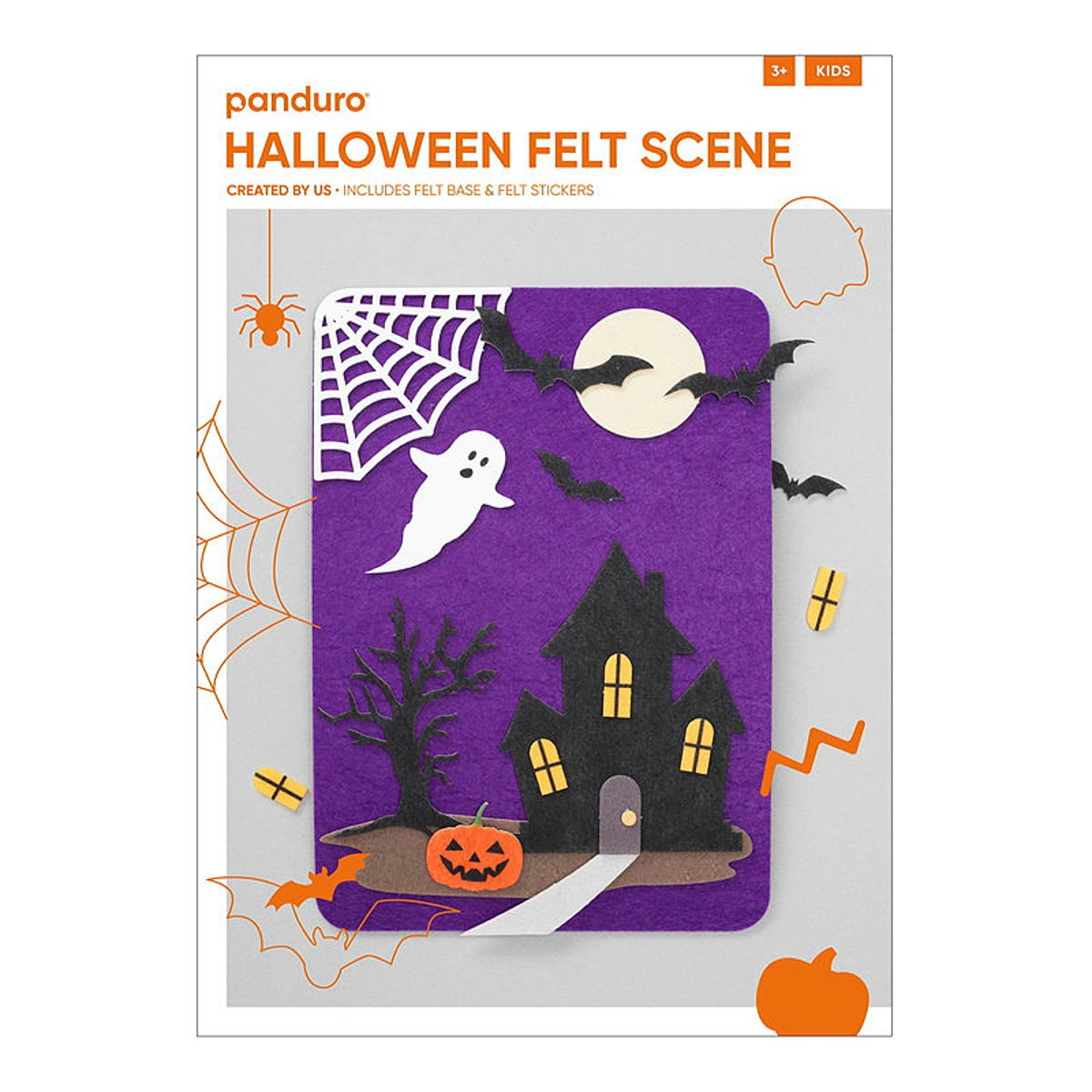 Panduro Kids DIY kit - Halloween felt scene