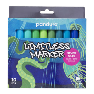 Limitless Marker M set - 10 stuks - Seven Seas
