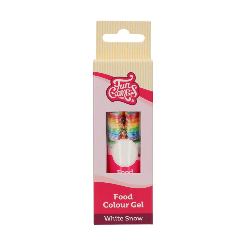 FunCakes FunColours food colour - gel - white snow