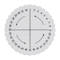 Kumihimo schijf - rond