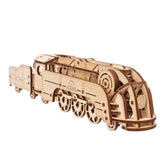 Ugears houten 3D puzzel - Mini Locomotive