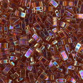 MIYUKI Half Tila kralen - HTL257 Topaz transparent iris gloss