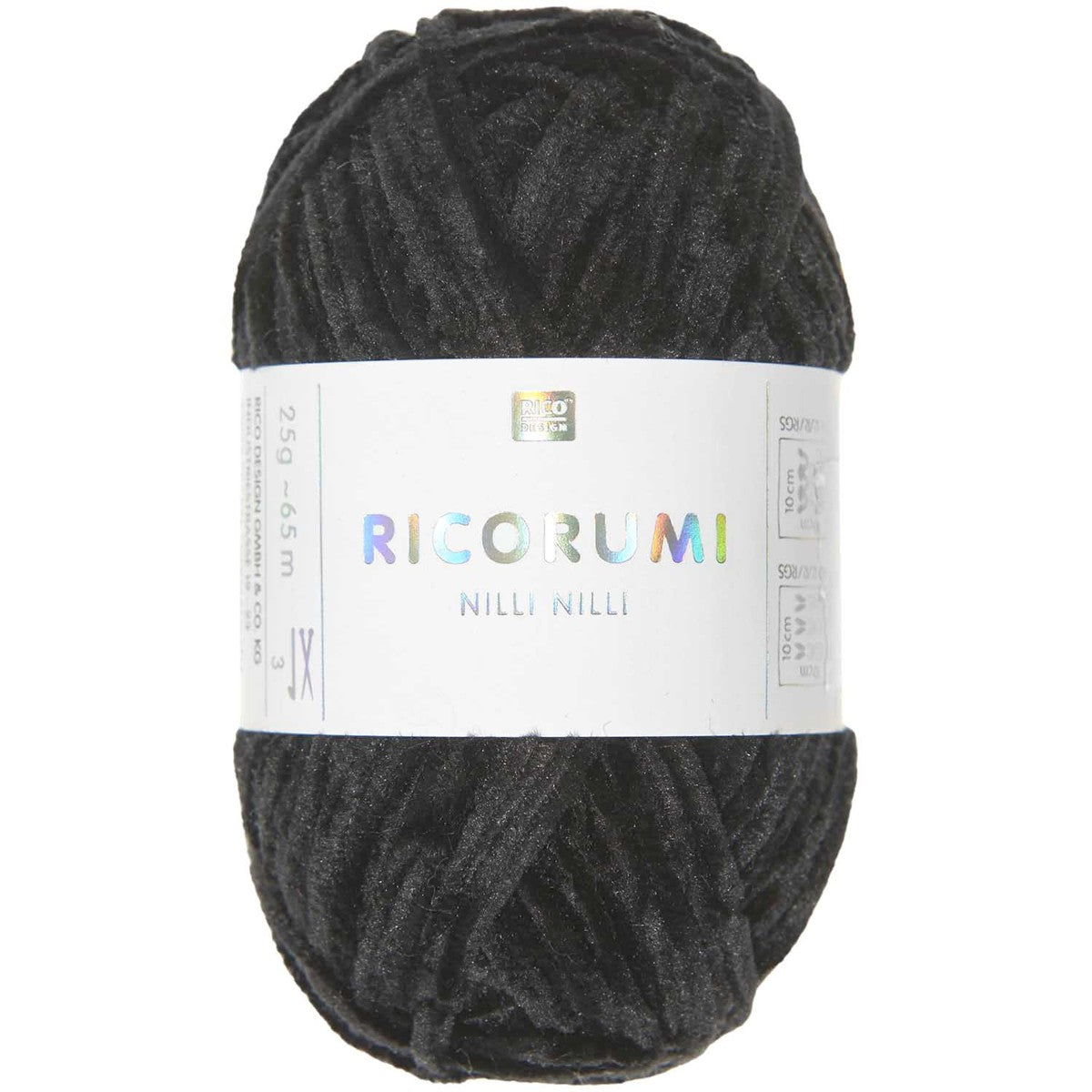Ricorumi Nilli Nilli  - 25 gram - 27 black