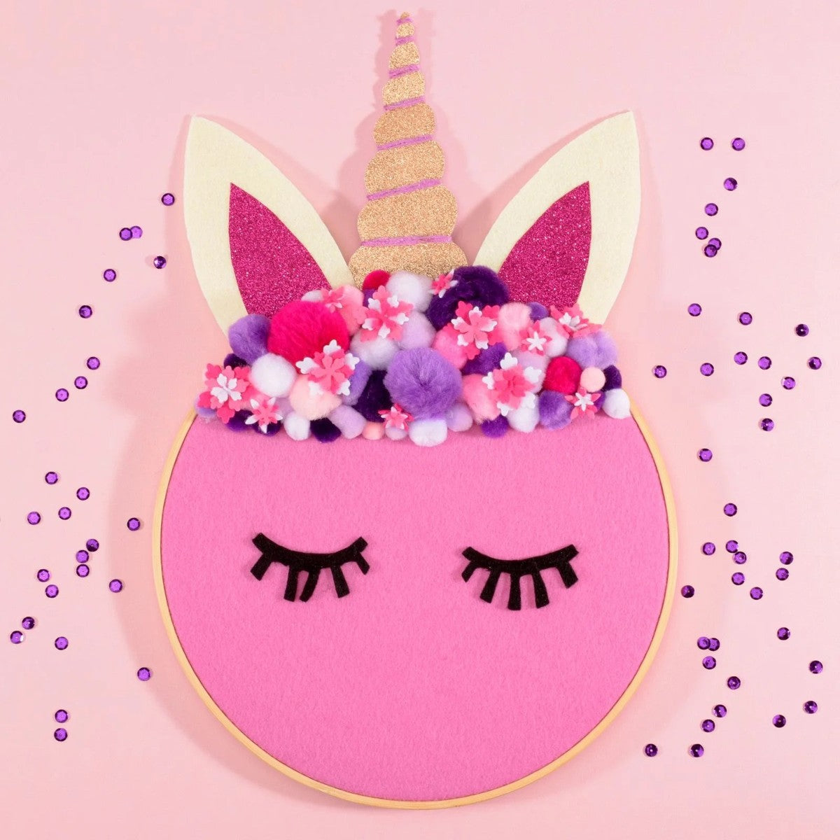 Borduurring bamboe - 25 cm