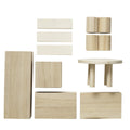 houten poppenhuismeubeltjes - keuken