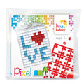 Pixelhobby medaillon startset - I love you