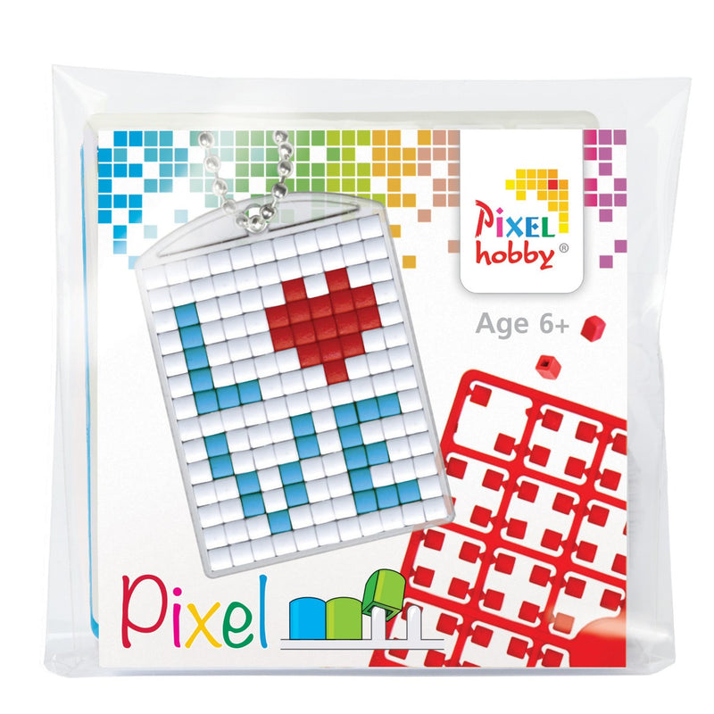Pixelhobby medaillon startset - I love you