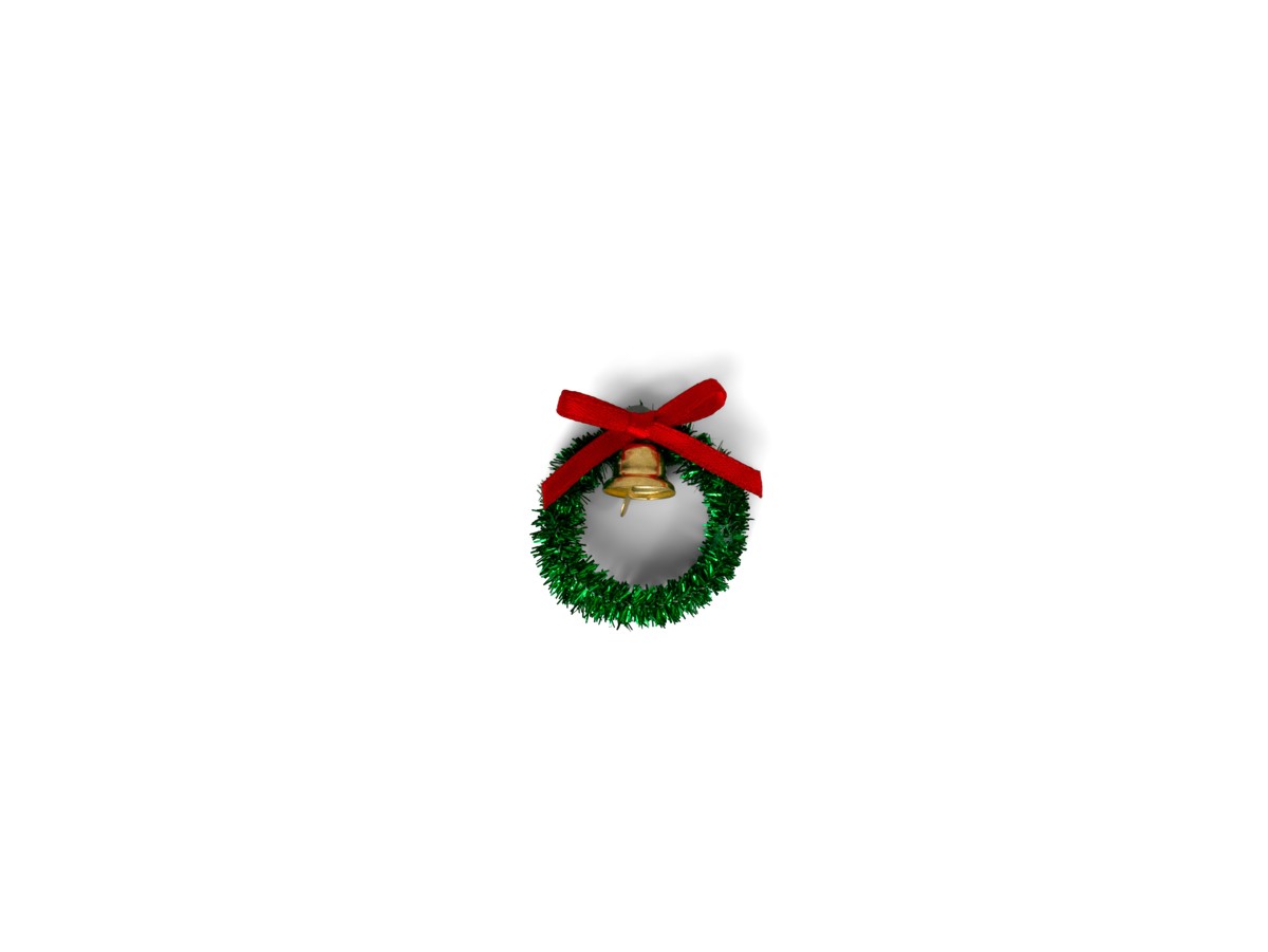 Het Muizenhuis - miniatuur kerst deur