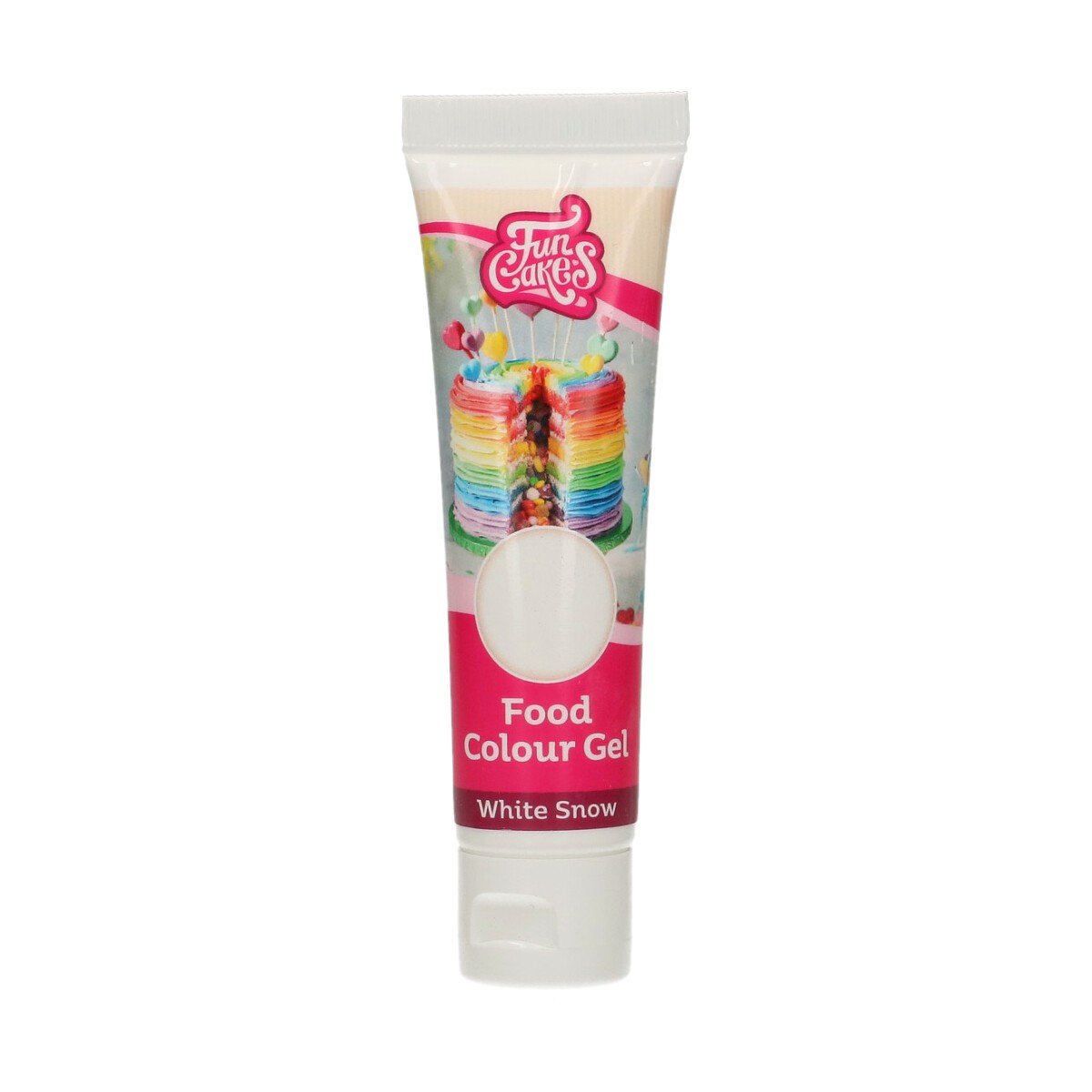 FunCakes FunColours food colour - gel - white snow