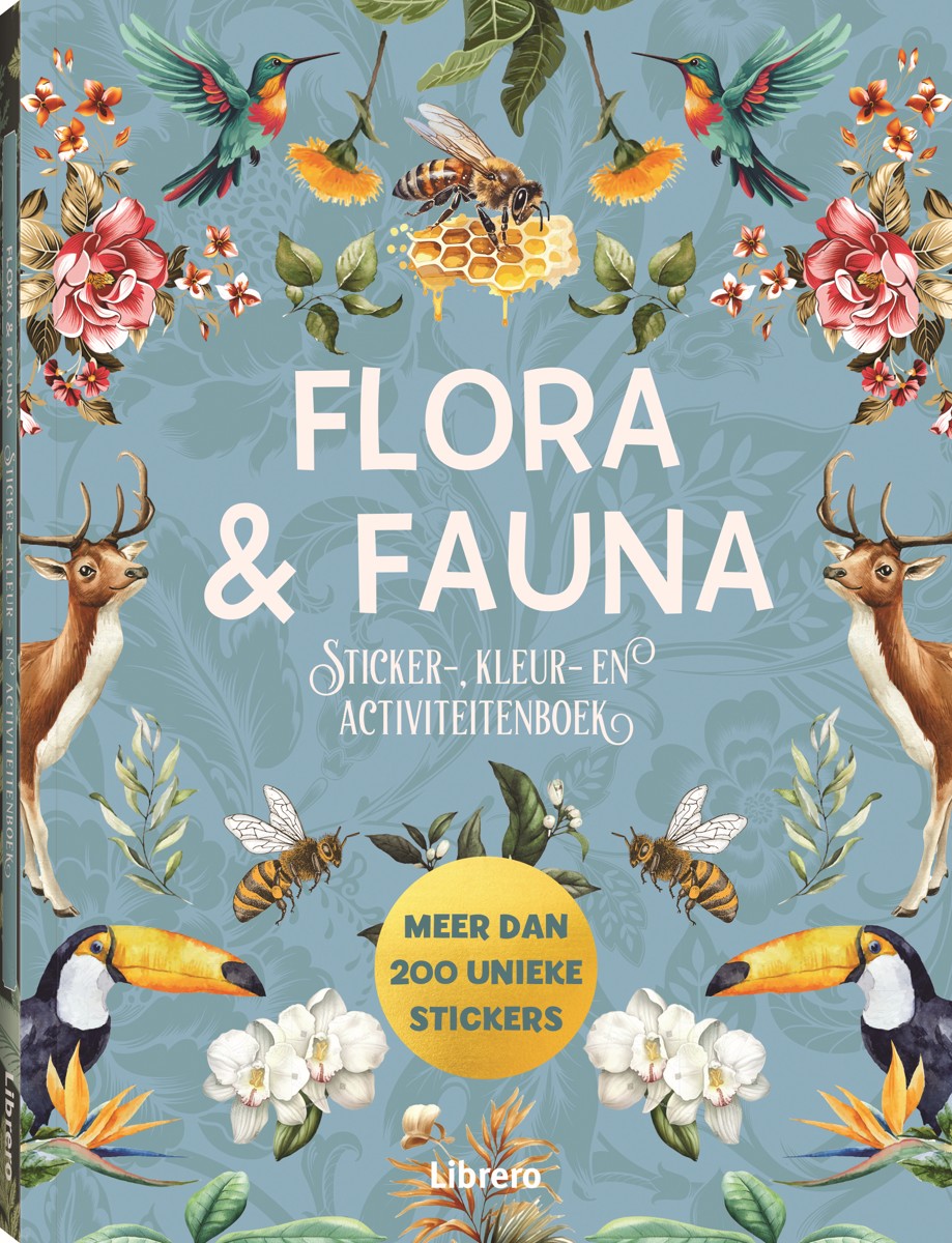 Boek - volwassenen doeboek - Flora & fauna