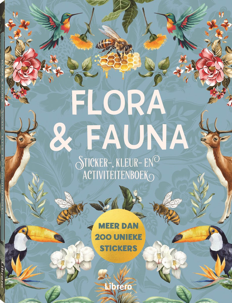 Boek - volwassenen doeboek - Flora & fauna