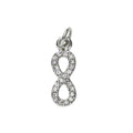 Charm Series hanger - infinity zilverkleurig