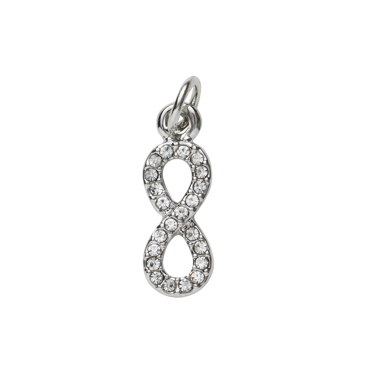 Charm Series hanger - infinity zilverkleurig