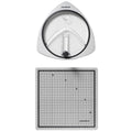 Cirkelsnijder met snijmat - 2,6 tot 15 cm