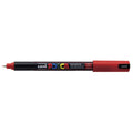 POSCA acrylmarker - ultrafijn PC-1MR - 0,7 mm - rood