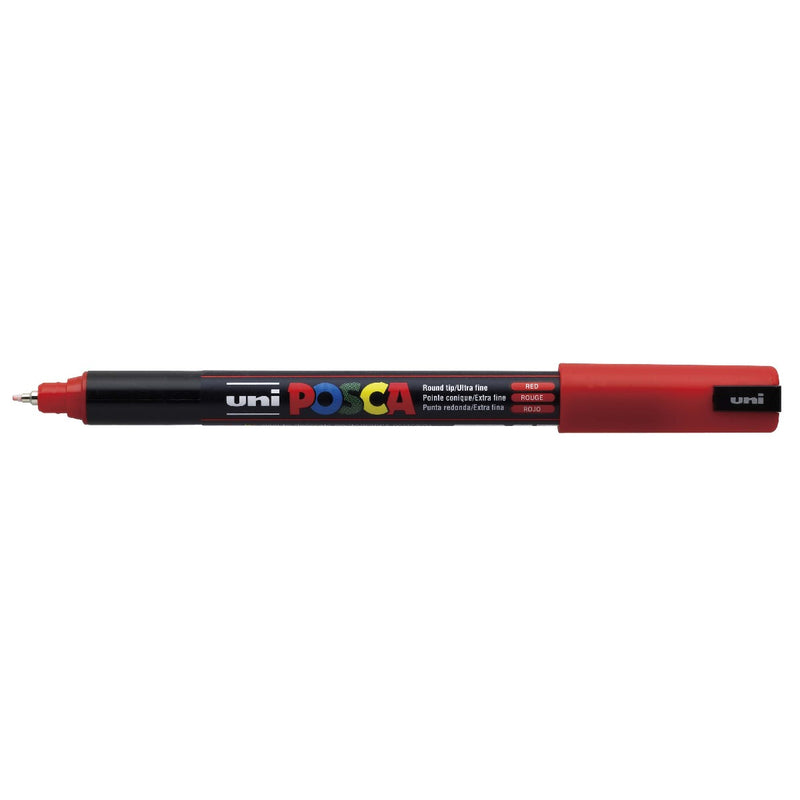 POSCA acrylmarker - ultrafijn PC-1MR - 0,7 mm - rood