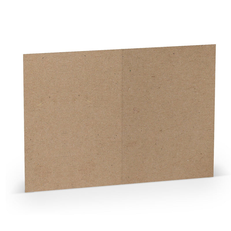 Kaarten - A6 - 5 stuks - kraft