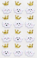 Puffy stickers - wolkjes