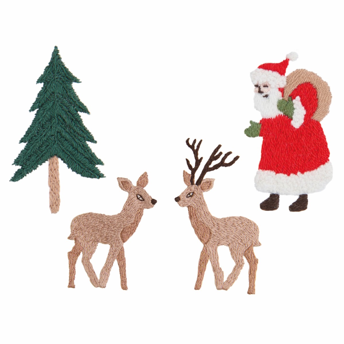 Rico Design Stick & Stitch set - Christmas Forest