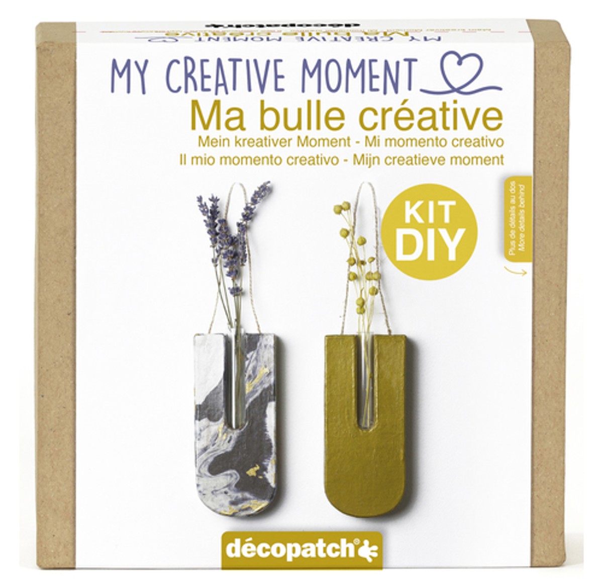 Décopatch DIY kit - hangvaasjes
