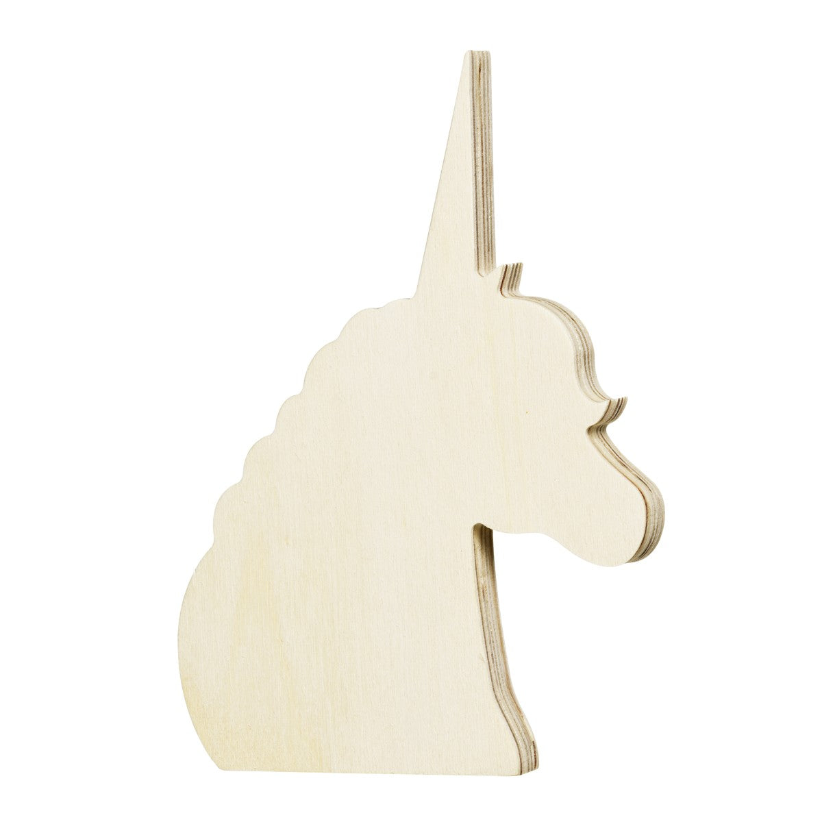 Houten figuur - unicorn