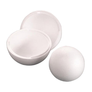 Piepschuim bal 2-delig - 30 cm
